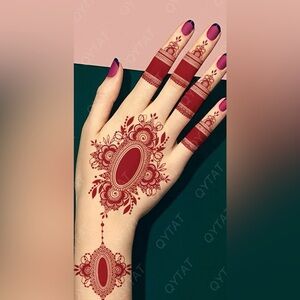 Temporary henna Tattoo stickers waterproof